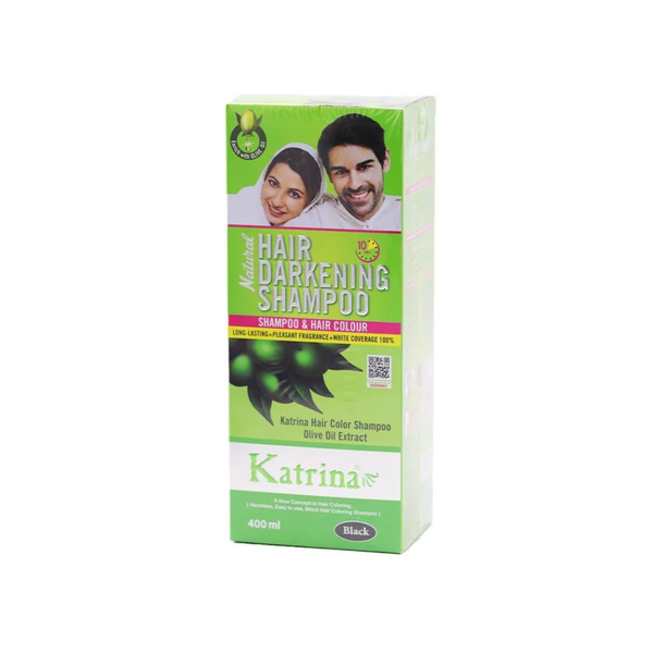 Top Rated Hair Color Shampoo Gray Coverage Natural Black Katrina 400ml