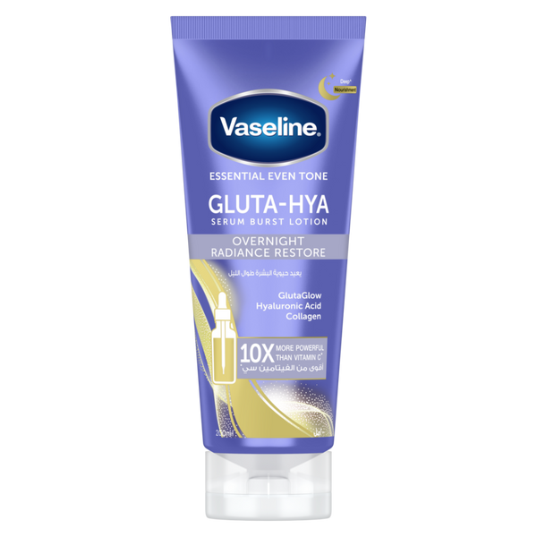 Vaseline Body Lotion Gluta Hya Overnight Radiance Hydrating Formula 200ml