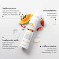 Milk Shake Moisturizing Nourishing Foam Papaya Extract Hyaluronic Acid 200ml