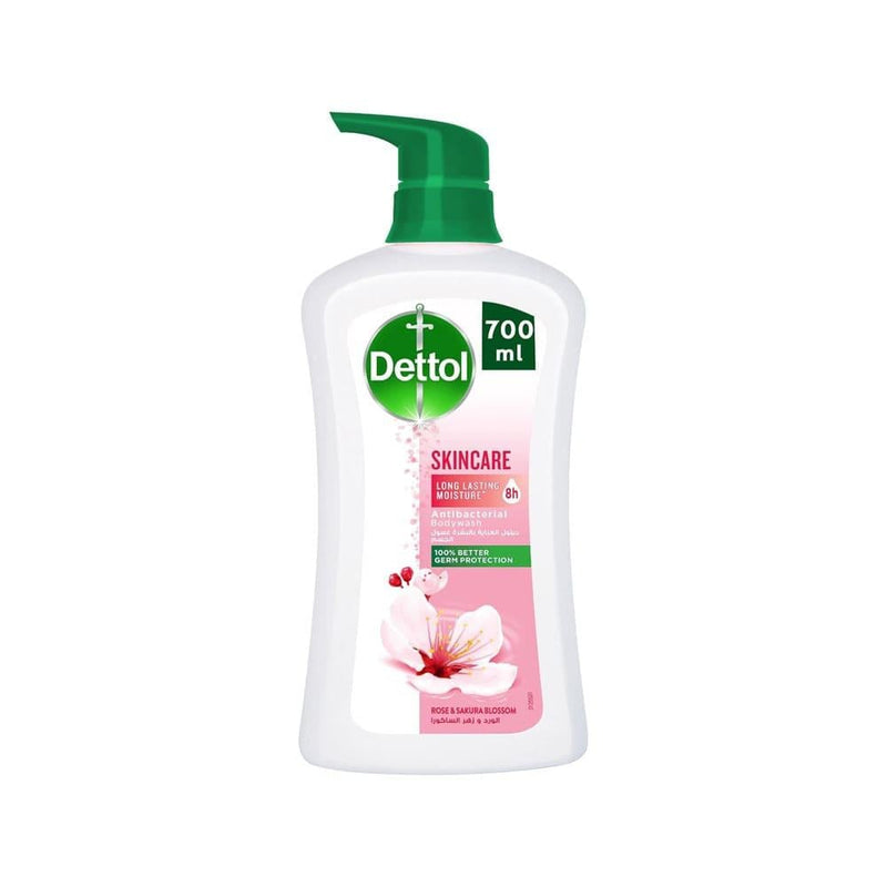 Rose & Sakura Blossom Body Wash Hydrating Cleansing Dettol 700ml
