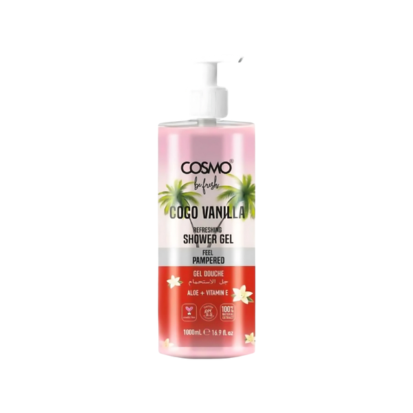 Cosmo Shower Gel with Cocoa and Vanilla Scent 1000ml