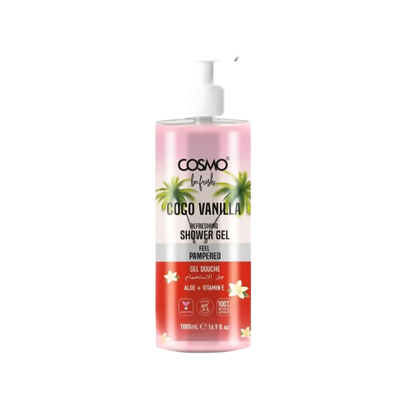 Cosmo Shower Gel with Cocoa and Vanilla Scent 1000ml