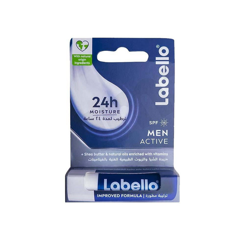 Best SPF Lip Balm Active Care Men Labello 4.8g