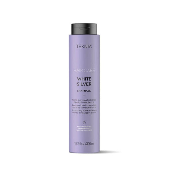 Silver Toning Shampoo Neutralising Purple Lakme Teknia White 300ml