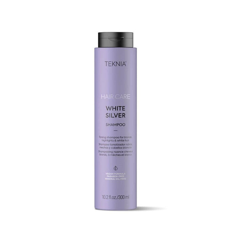 Silver Toning Shampoo Neutralising Purple Lakme Teknia White 300ml
