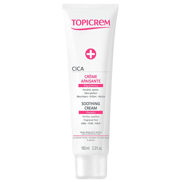 Soothing Eye Cream Cica Repair Sensitive Skin Care Topicrem 100ml