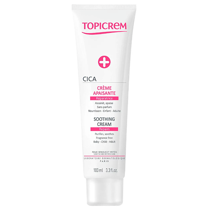 Soothing Eye Cream Cica Repair Sensitive Skin Care Topicrem 100ml