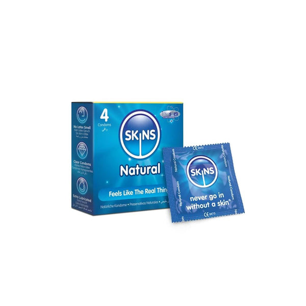 Condoms That Feel Like Skin Natural Premium Skins 4 Pack