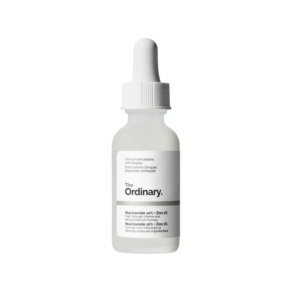 The Ordinary Niacinamide 10% + Zinc 1% Serum for Blemishes & Pores 30ml