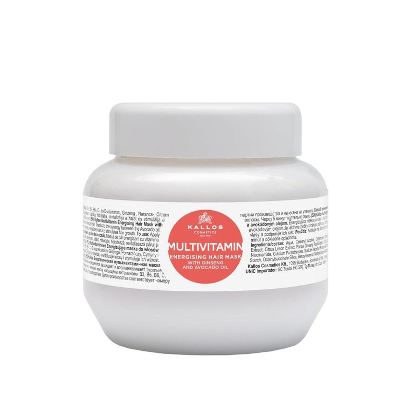 Multivitamin Hair Revitalizing Mask Intensive Care Kallos 275ml