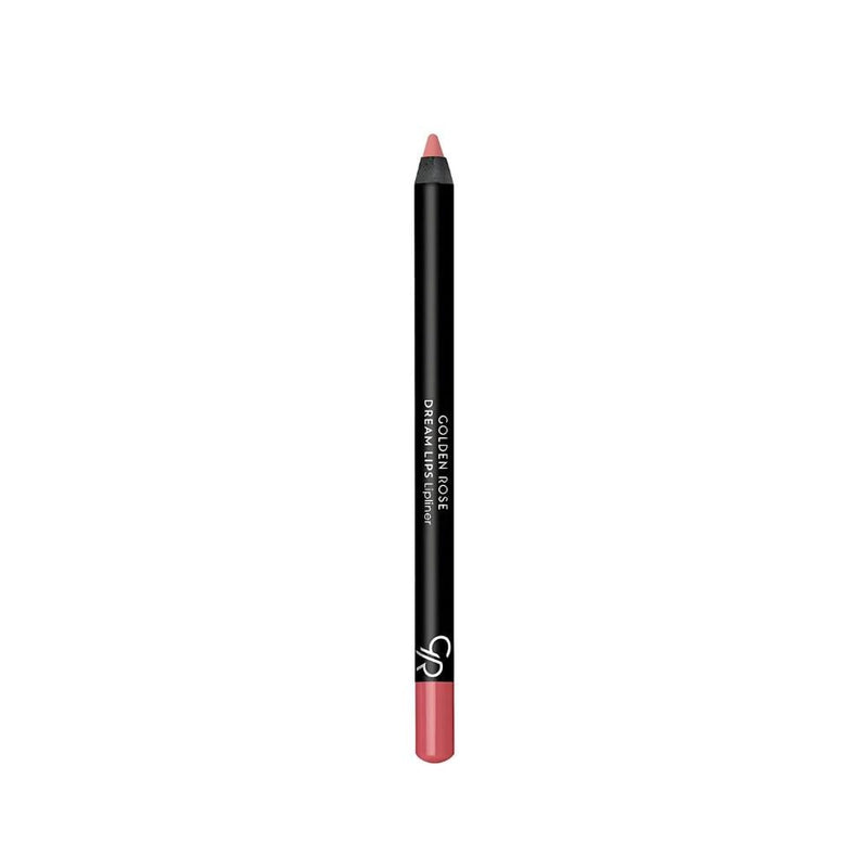 Golden Rose Dream Lips Lip Liner, Creamy Long-Lasting Pencil, Shade 505