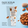 Cosmo Honey & Almond Face Scrub for Gentle Exfoliation and Nourishment, 170ml