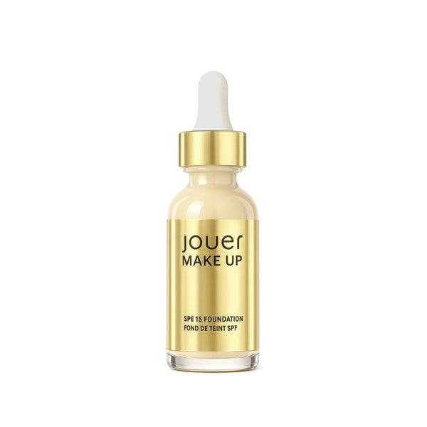 Jouer Vitamin Liquid Foundation Matte SPF 15 W3 Nude Beige