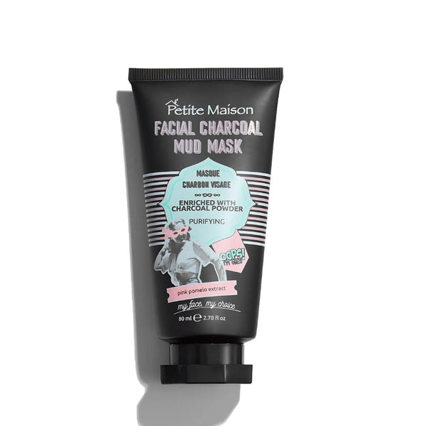 Petite Maison Charcoal Clay Face Mask, Pore Refining, 80ml