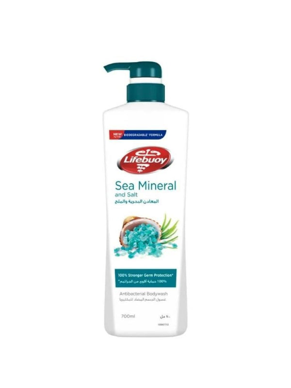Lifebuoy Body Wash - Sea Minerals, Salt, 700 ml