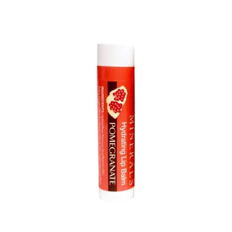Natural Lip Balm Pomegranate Scented Hydrating Zion Health 4.25g