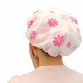 Shower Cap Waterproof Reusable Hair Protection Multi-Purpose