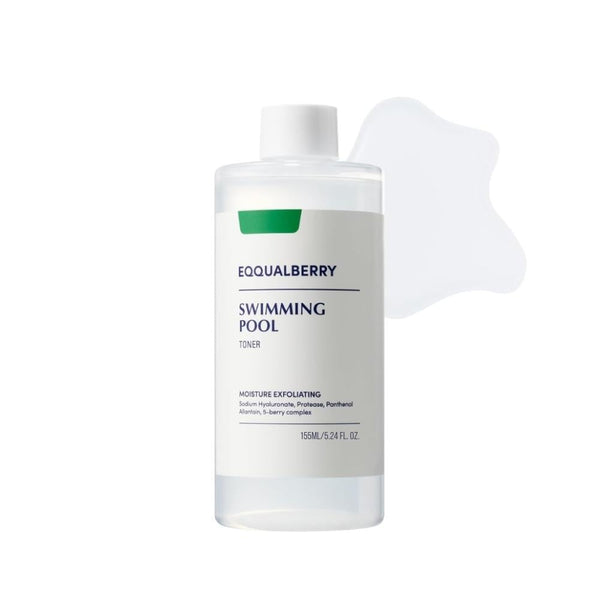 Eqqual Berry Swimming Pool Toner, Exfoliating and Hydrating, 155ml