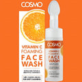 Cosmo Vitamin C Foaming Facial Wash, Antioxidant Cleanser, 175ml