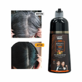 Dark Brown Hair Color Shampoo Argan Oil Gray Coverage Laser White 420ml