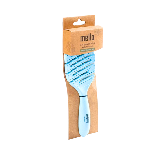 Detangling Hair Brush Square Flexible Bristles for Fine Hair Mila 1 Piece