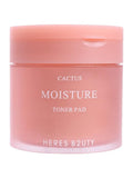Toner Pads Hydrating Cactus Extract Soothing Heres B2uty 140ml