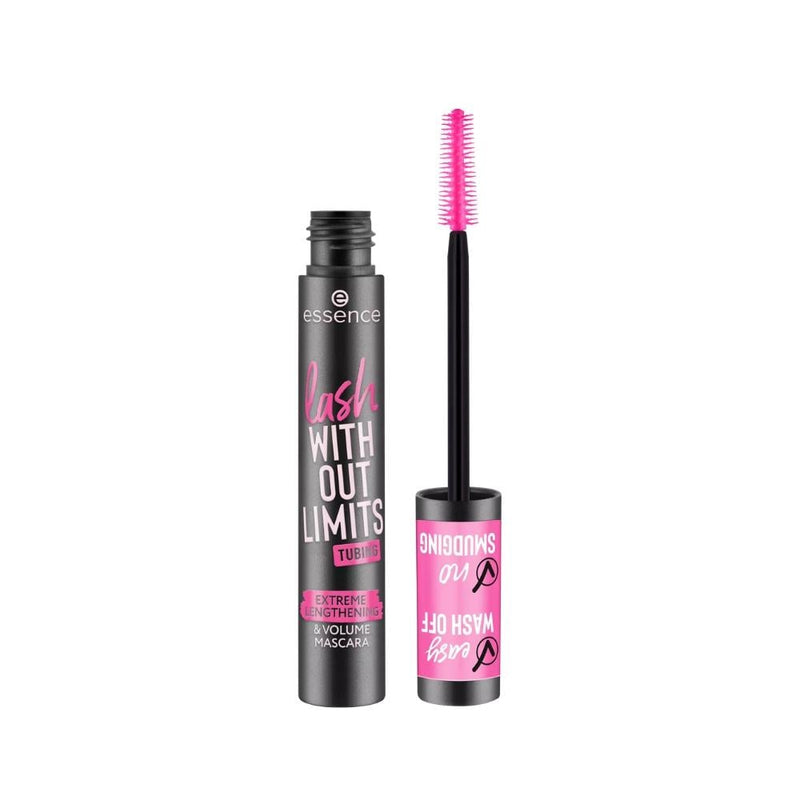 Essence Lash With Out Limits Mascara, Lengthening and Volumizing, Black