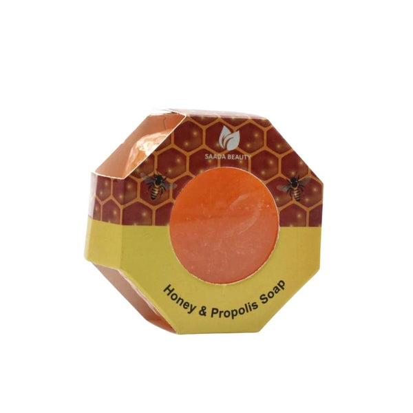 Best Facial Soap Honey and Propolis Nourishing Gentle Saada Beauty 100g