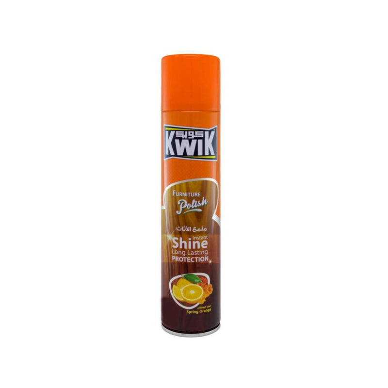 Orange Glo Furniture Polish for Wood Spring Scent Kwik 300ml