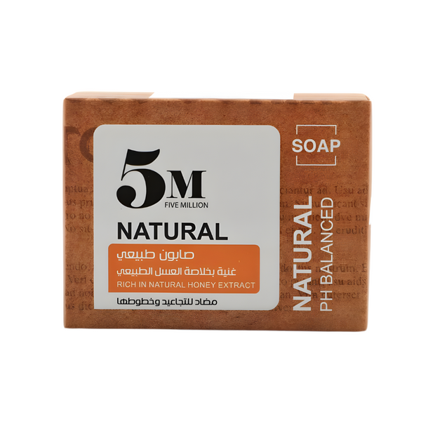 Five Million Natural Honey Extract Soap Moisturizing 125g