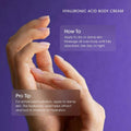 Advanced Clinicals Hyaluronic Acid Body Cream for Deep Hydration & Firming - 454g