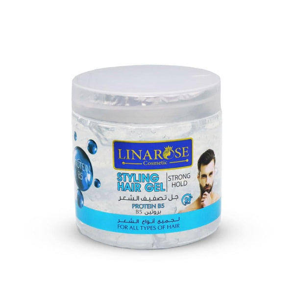 Best Styling Gel for Gray Hair Protein B5 Strong Hold Lina Rose 500ml