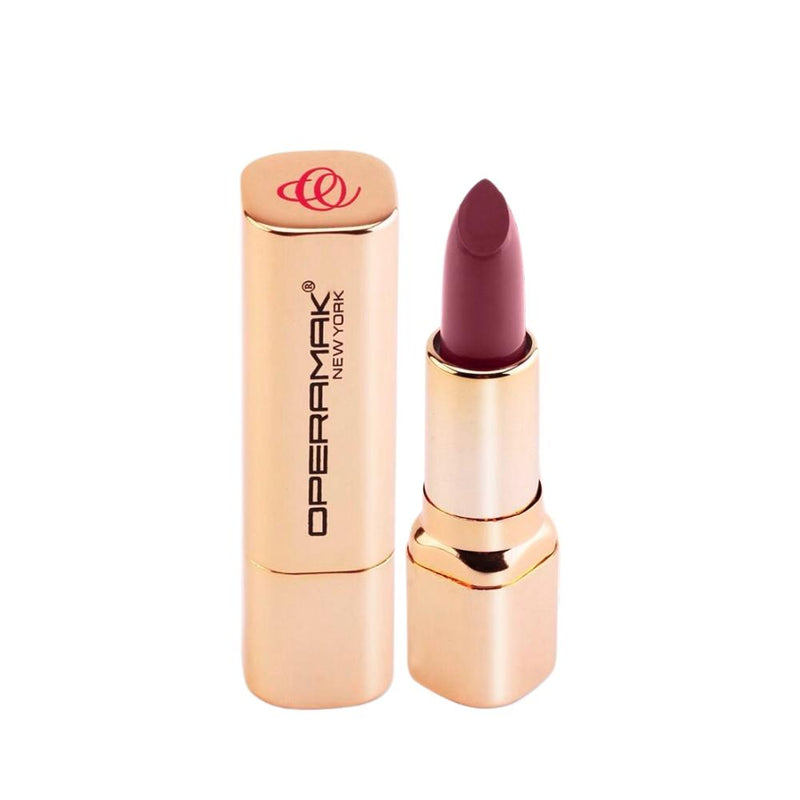 Operamak Matte Creamy Rouge Lipstick 124, Long-Lasting Hydration