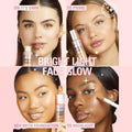 Revolution Bright Light Face Luster Foundation Medium Light 23ml