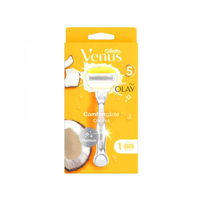 Gillette Venus 5 Olay ComfortGlide Coconut Women's Razor 1 Blade