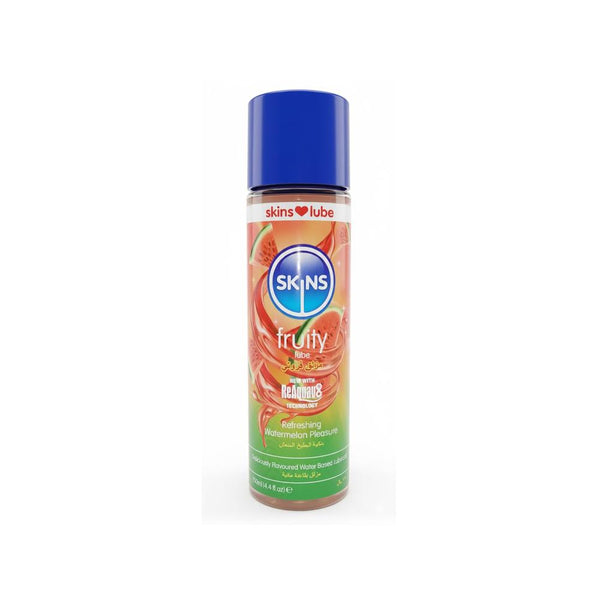 Fruity Water-Based Lubricant Refreshing Watermelon Flavor Skins 130ml