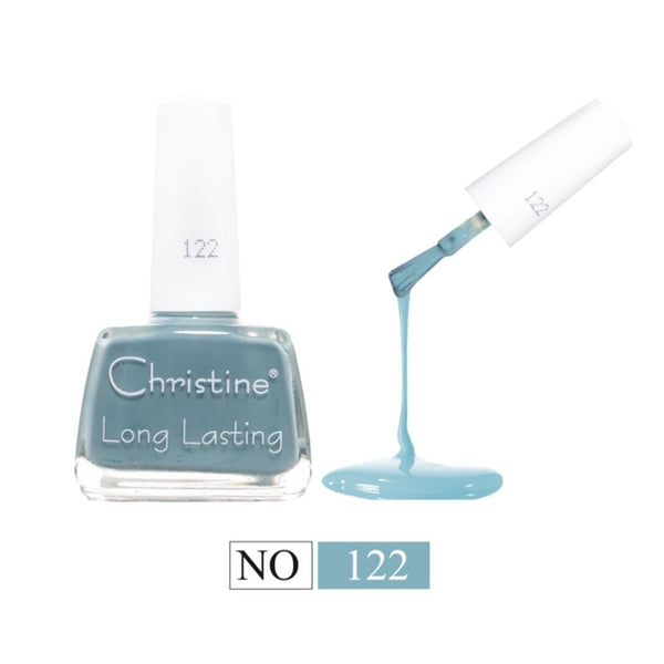 Christine Long Lasting Nail Polish, Color 122, Glossy Finish