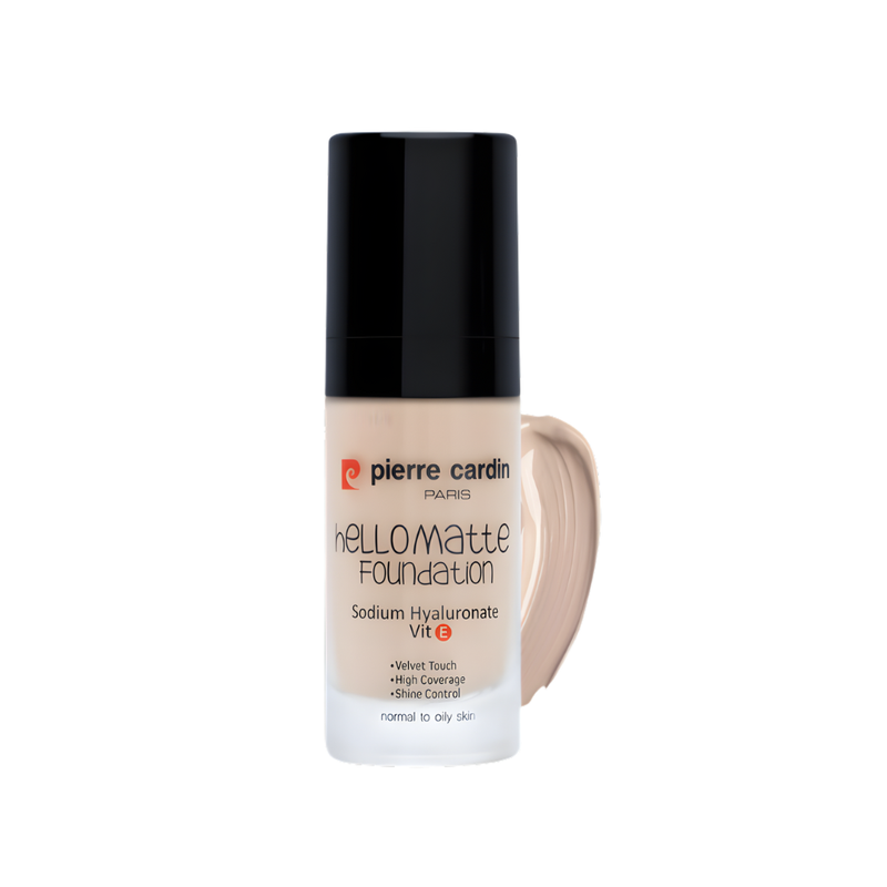 Pierre Cardin Hello Matte Foundation Fire 306 Medium to Full Coverage