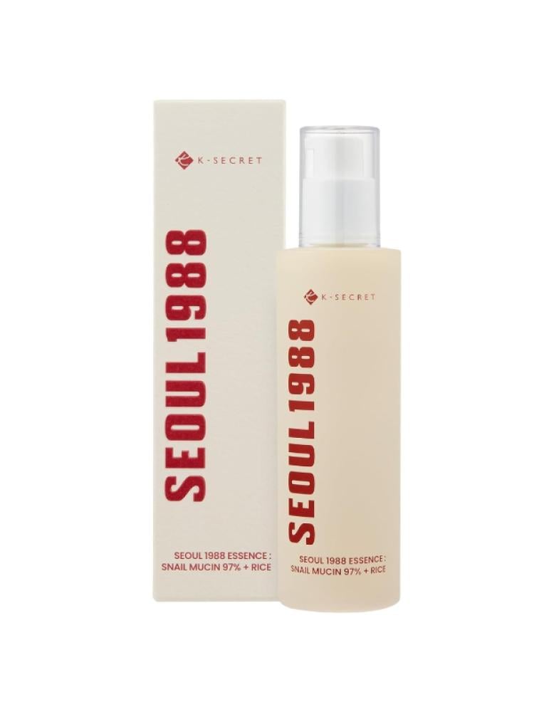 K-Secret Seoul 1988 Essence - Snail Mucin 97%, Rice Extract, 100 ml