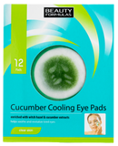 Beauty Formulas Cooling Cucumber Eye Pads - Hydrate & Refresh