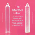 Bubblegum Flavoured Condoms Premium Soft Skins 4 Pack