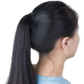 Basic Knitted Ponytail Hair Ties, High Elasticity, 48 Count