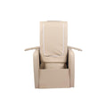 Salon System Electric Movable Back Pedicure Chair - Beige LZY-9940G