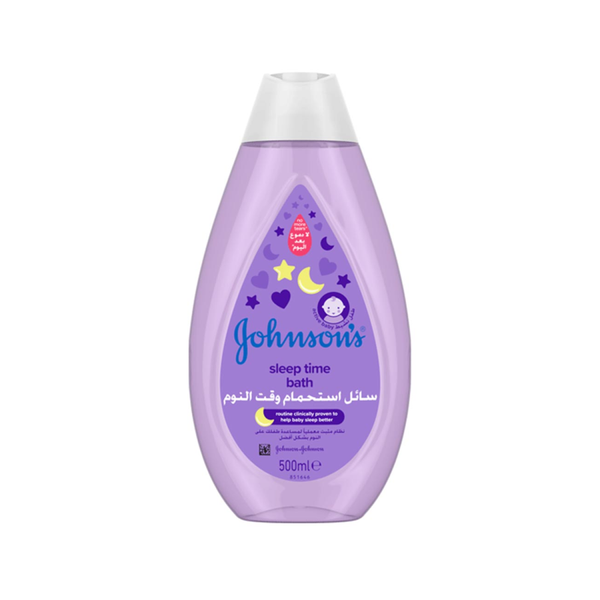 Johnson's Sleep Time Baby Bath Wash, Soothing Scent, Sensitive Skin, 500ml