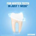 Listerine Whitening Mouthwash Advanced White Milder Taste 500ml