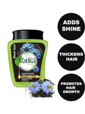 Nourishing Hair Mask with Black Seed Oil by Vatika, 1000ml