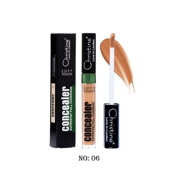 Christine Full Coverage Concealer Shade 06 Waterproof Long-Lasting