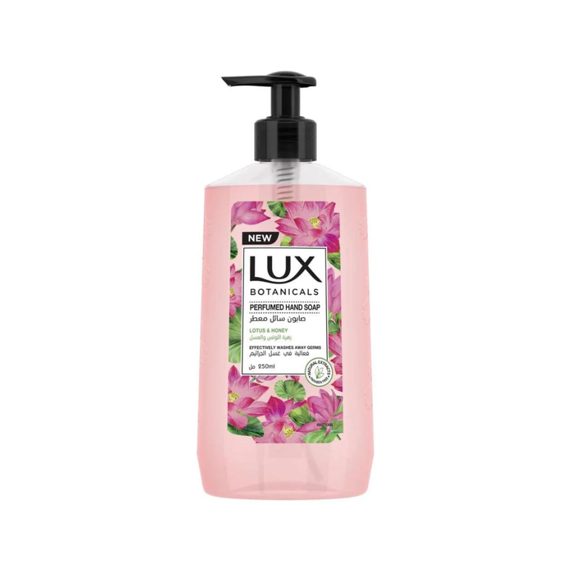 Lux Hand Wash with Lotus Blossom, Moisturizing Formula, 250ml