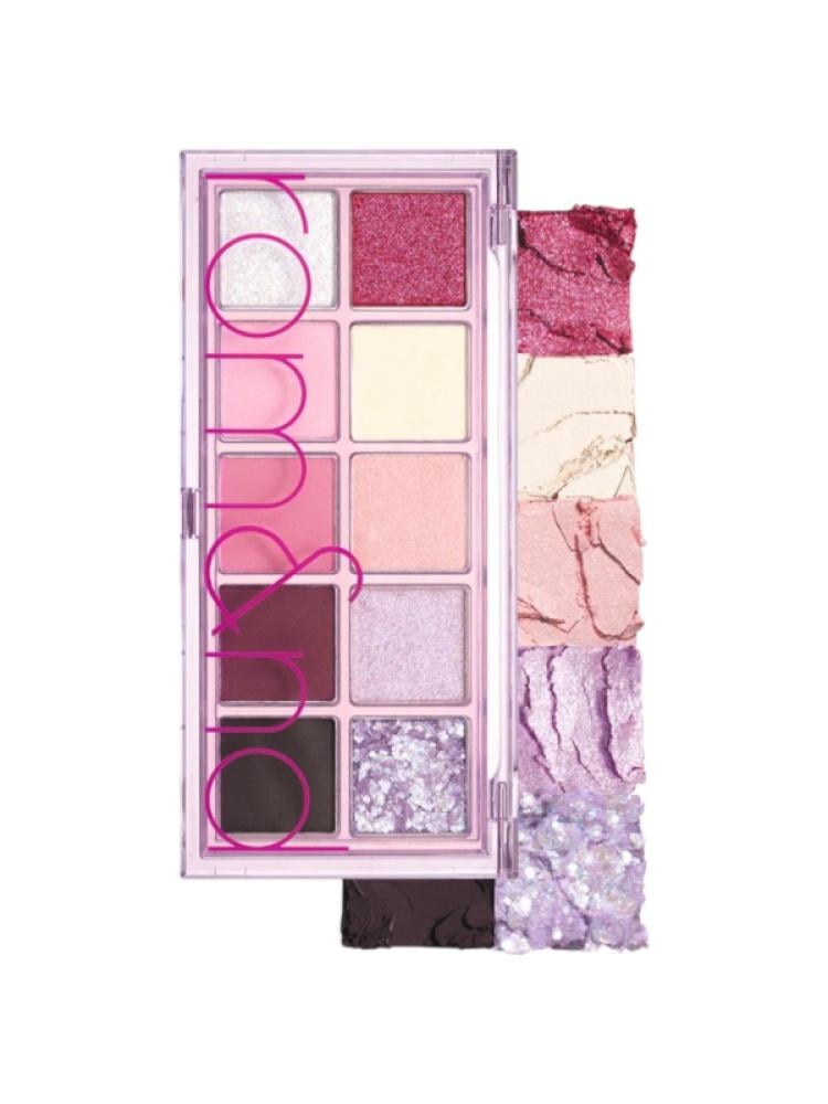 Romand The Secret Garden 10-Color Eyeshadow Palette 07 Berry Fuchsia Garden