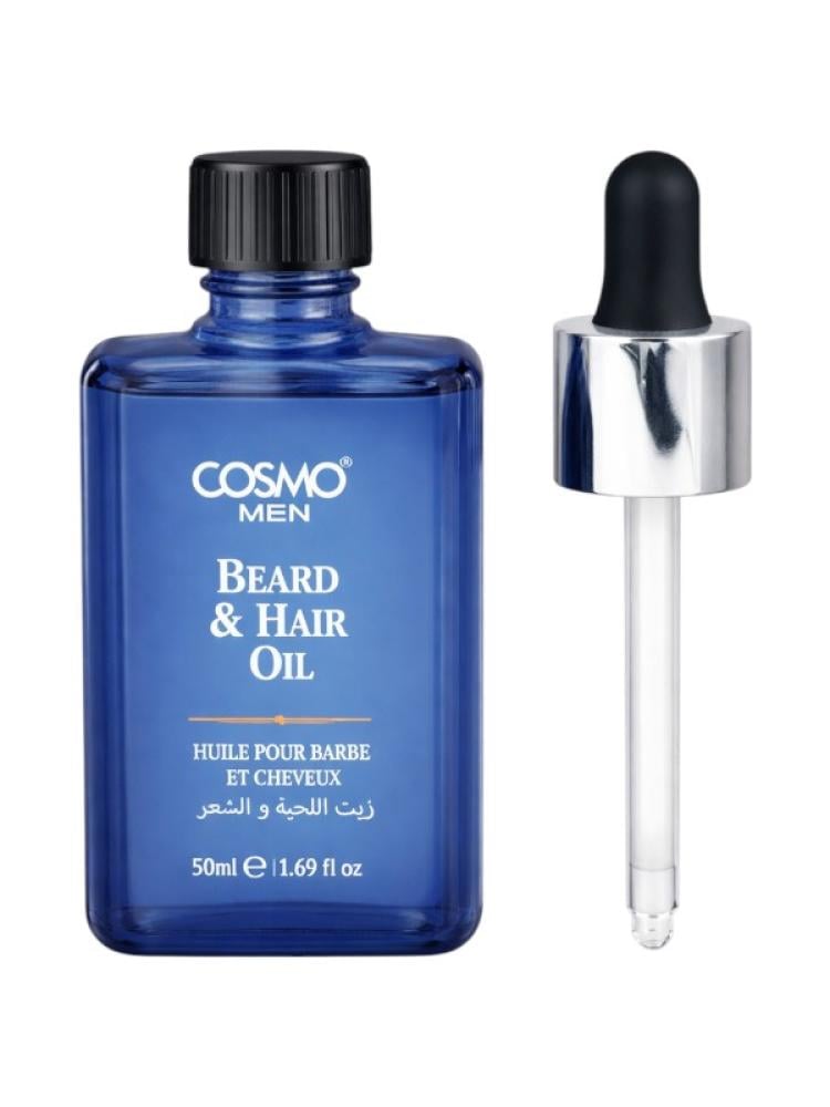 Cosmo Beard and Hair Care Oil - Hydrating Formula - 50ml